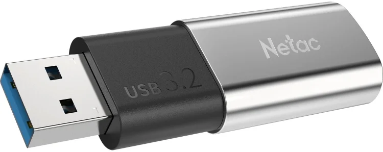 Фото USB накопитель NETAC US2/128Gb USB 3.2 Flash Drive Solid State
