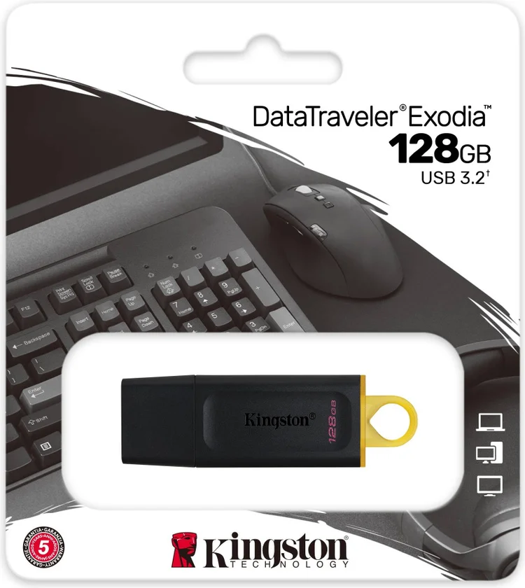 Картинка USB накопитель KINGSTON DTX/128Gb