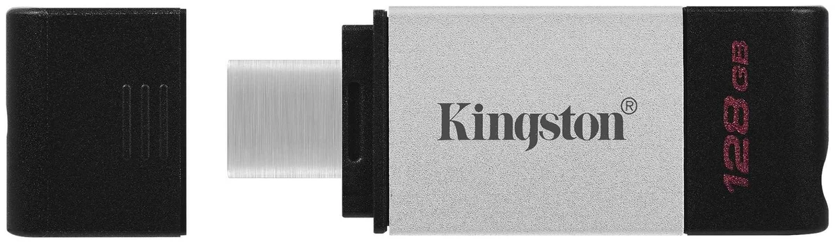 Фотография USB накопитель KINGSTON DT80/128Gb металл
