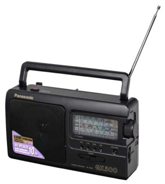 Фото Радиоприемник PANASONIC RF-3500E9-K