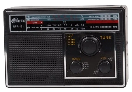 Радиоприемник RITMIX RPR-191 Black
