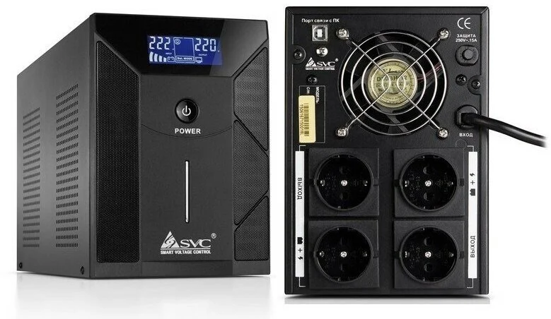 Картинка ИБП SVC V-2000-F-LCD