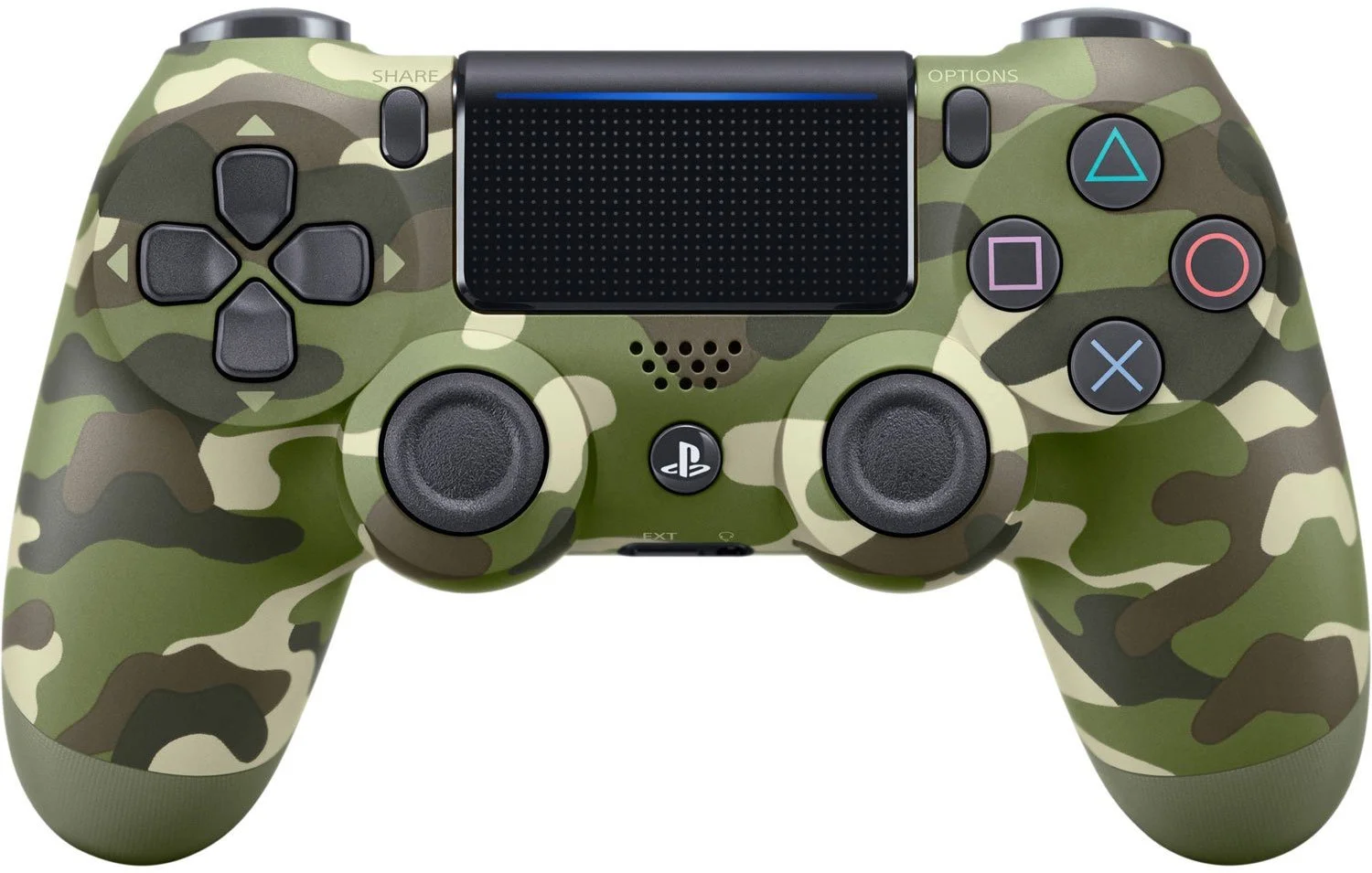 Геймпад Dualshock 4 v2 для SONY PS4 (CUH-ZCT2E) Cont Green Camo