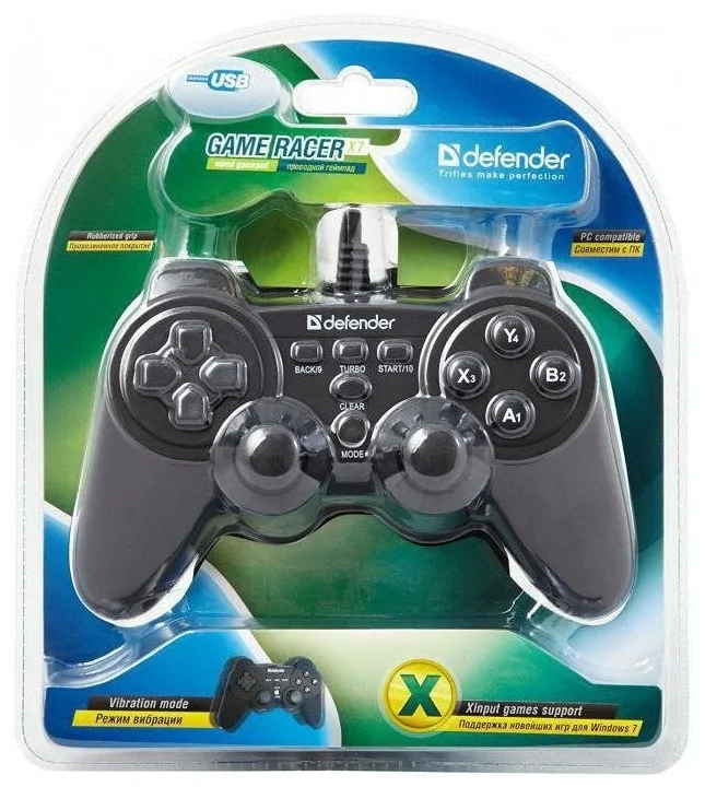 Фотография Геймпад DEFENDER Game Racer X7