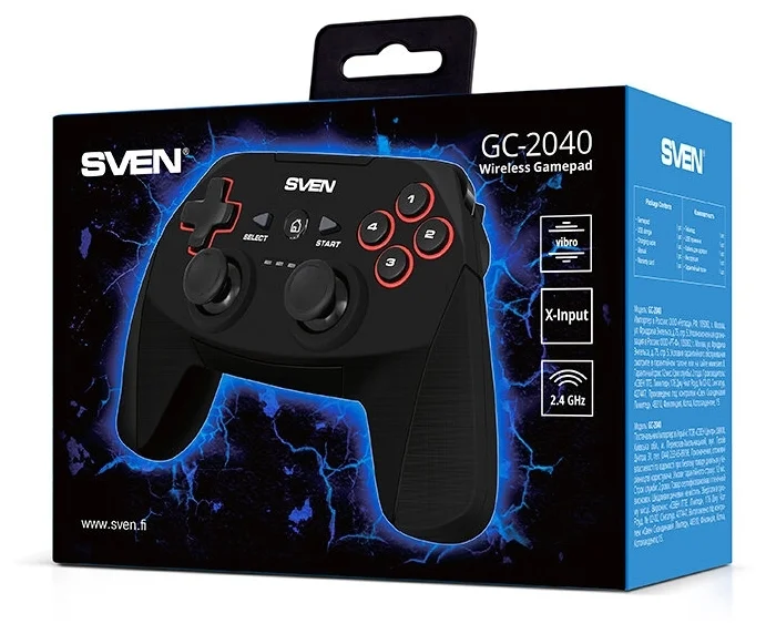 Картинка Геймпад SVEN GC-4020