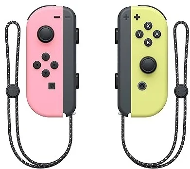 Игровой контроллер NINTENDO Joy-con Pastel Pink-Pastel Yellow