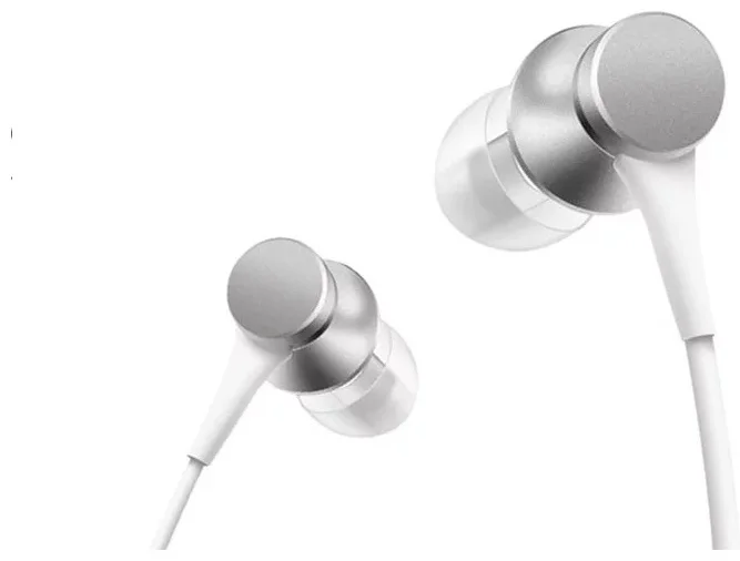 Наушники XIAOMI Mi Piston In-Ear Headphones Basic Edition Silver