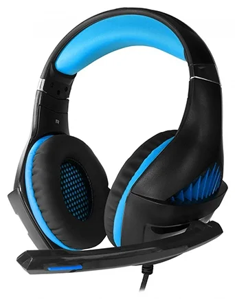 Гарнитура CROWN CMGH-2001 Black&blue игровая