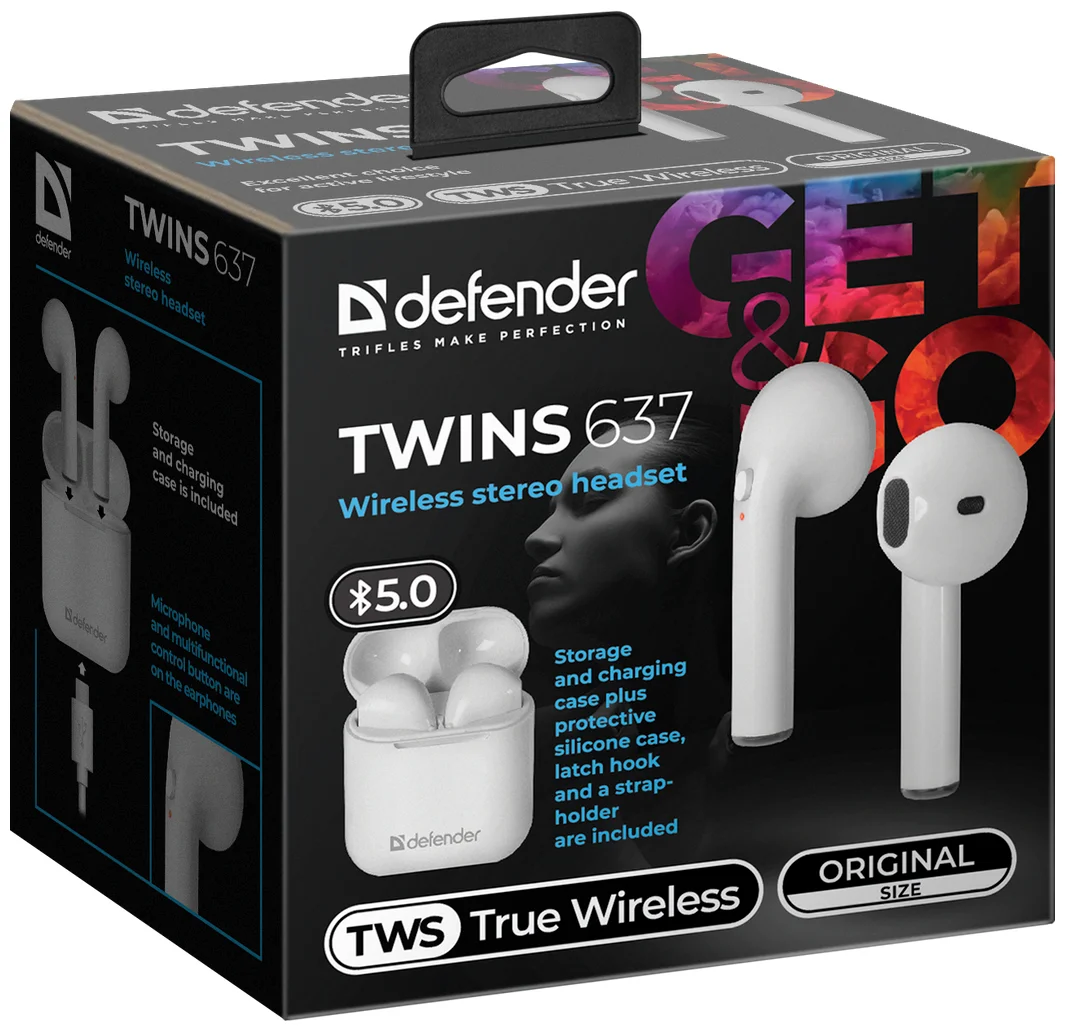 Цена Гарнитура DEFENDER Twins 637 White (63637)