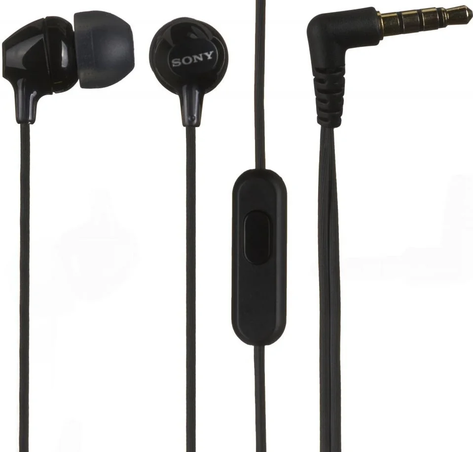 Фото Наушники SONY MDR-EX15AP Black