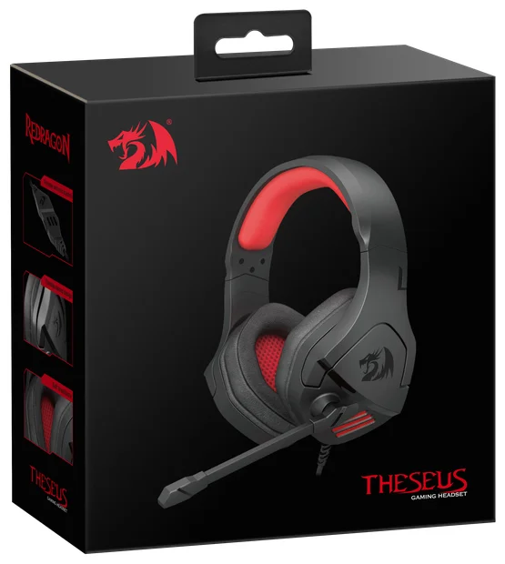 Гарнитура DEFENDER Redragon Theseus Black (H250) Казахстан