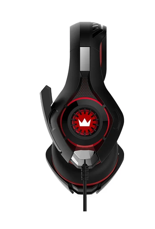 Фото Гарнитура CROWN CMGH-3100 Black-red