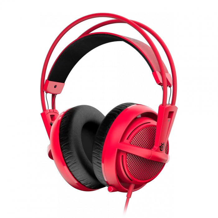 Наушники STEELSERIES Siberia 200 Forged red