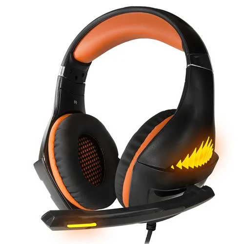 Гарнитура CROWN CMGH-2103 Black-orange