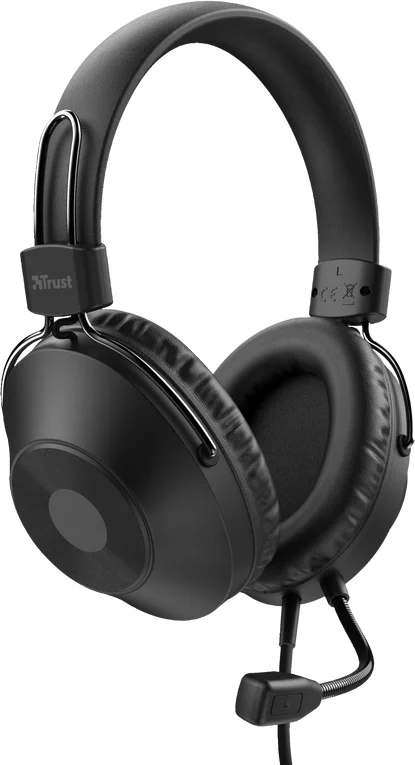 Картинка Наушники TRUST ZARU USB Black