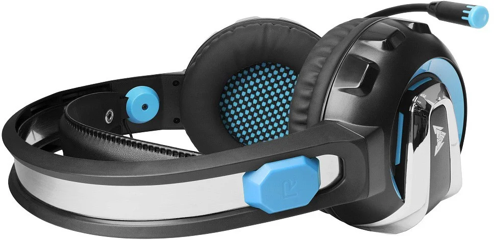 Картинка Гарнитура CROWN CMGH-3001 Black-blue