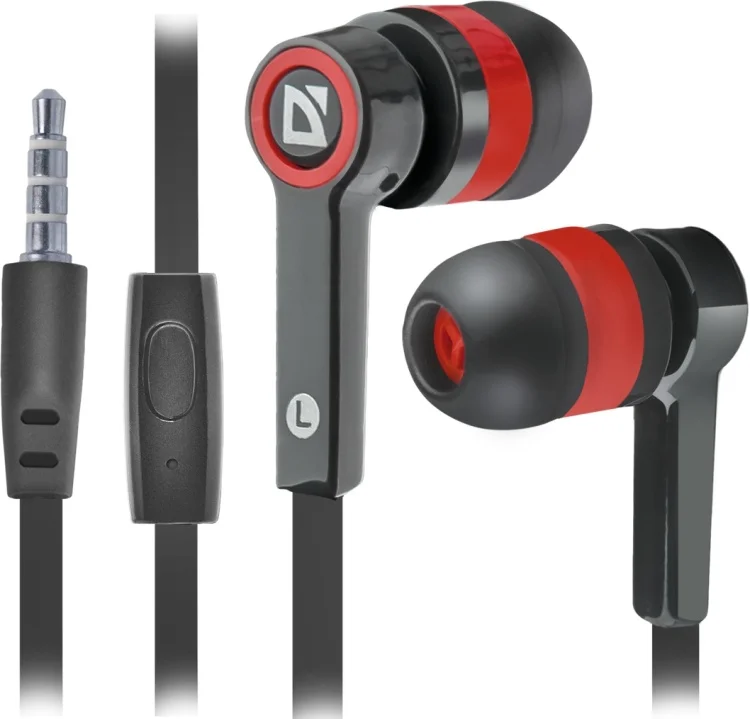 Наушники DEFENDER Pulse 420 Black + Red