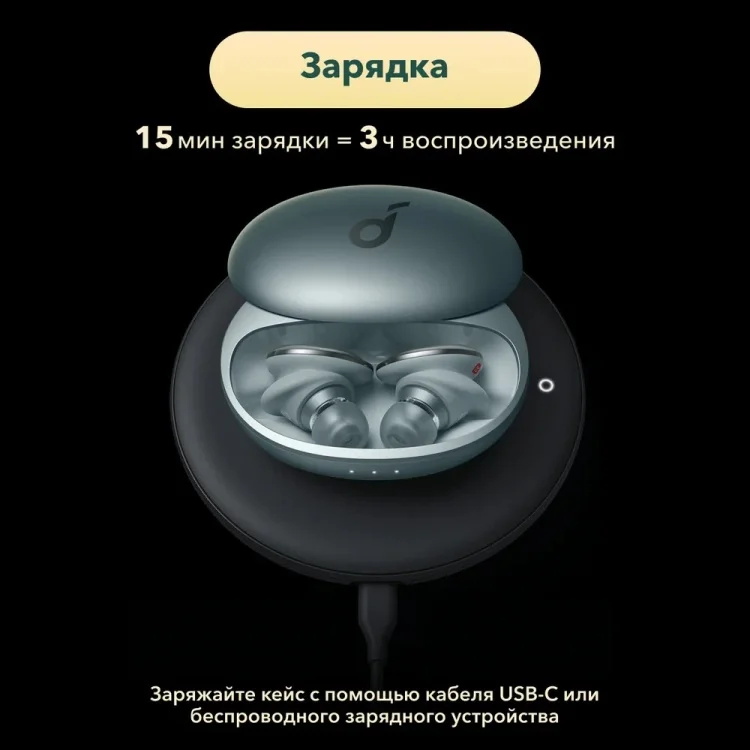 Цена Наушники SOUNDCORE Liberty 3 Pro A3952GA1 GR (SDC-A3952GA1-GR)