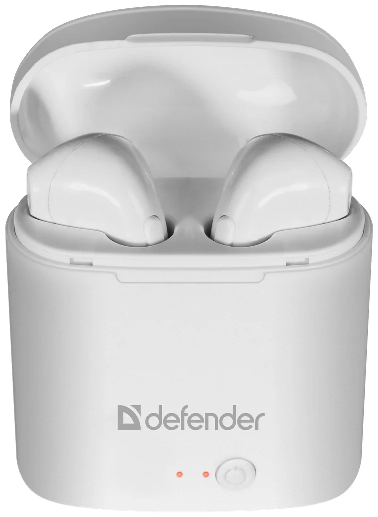 Гарнитура DEFENDER Twins 630 White (63630)