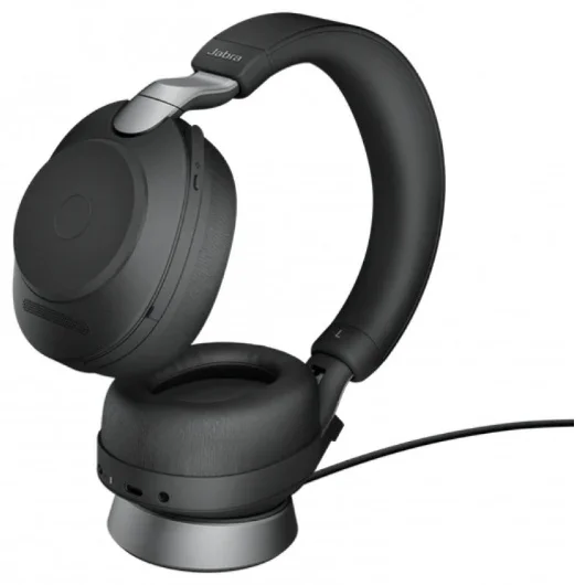 Фото Гарнитура JABRA Evolve2 85 Link380a MS Stereo Stand Black (28599-999-989)