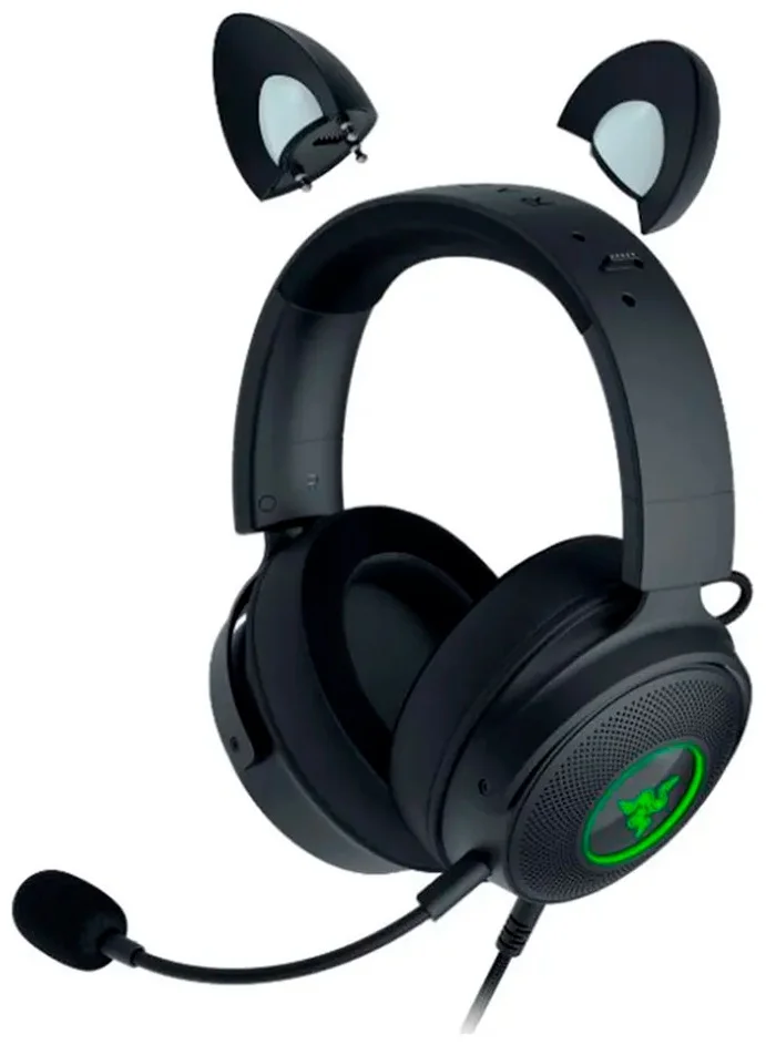Фотография Гарнитура RAZER Kraken Kitty Ed. V2 Pro Black (RZ04-04510100-R3M1)