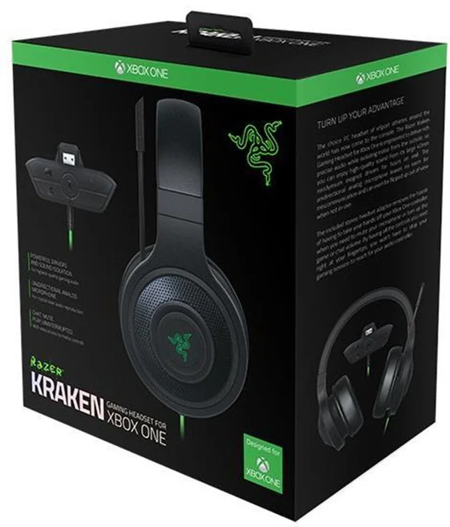 Фотография Гарнитура RAZER Kraken X for Console - Xbox Green (RZ04-02890400-R3M1)