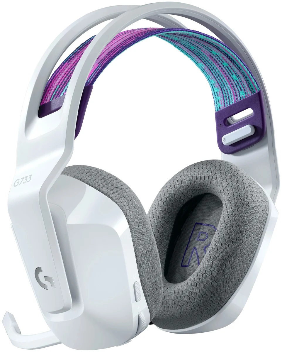 Фото Гарнитура LOGITECH G733 LIGHTSPEED White (981-000883)