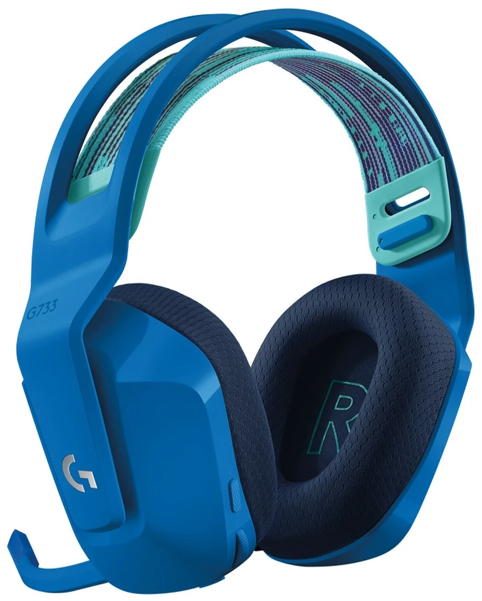 Фото Гарнитура LOGITECH G733 LIGHTSPEED Blue (981-000943)