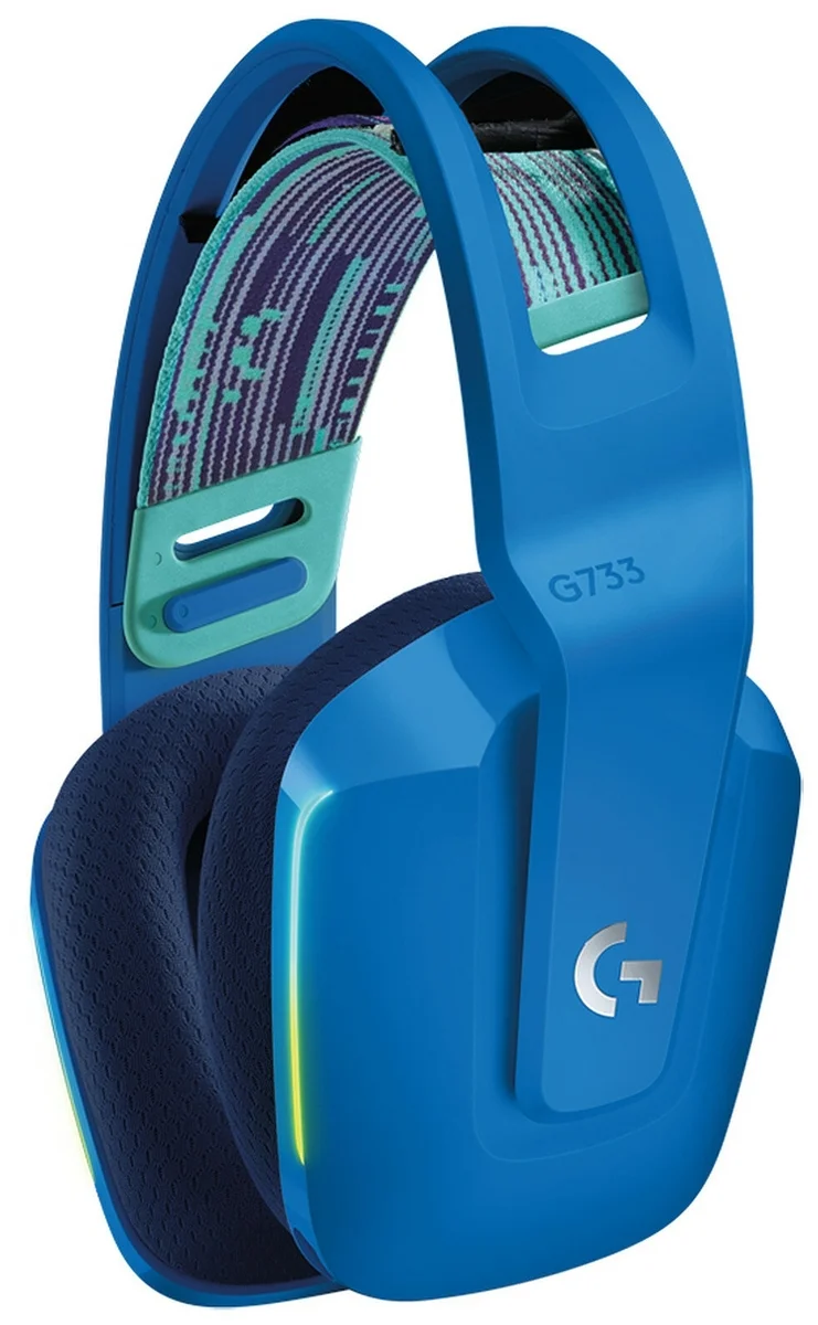 Фотография Гарнитура LOGITECH G733 LIGHTSPEED Blue (981-000943)