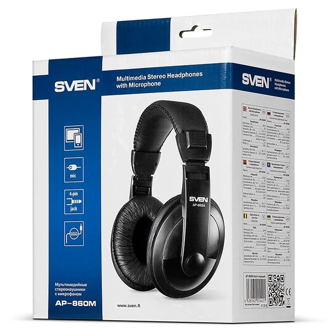 Картинка Наушники SVEN AP-860M