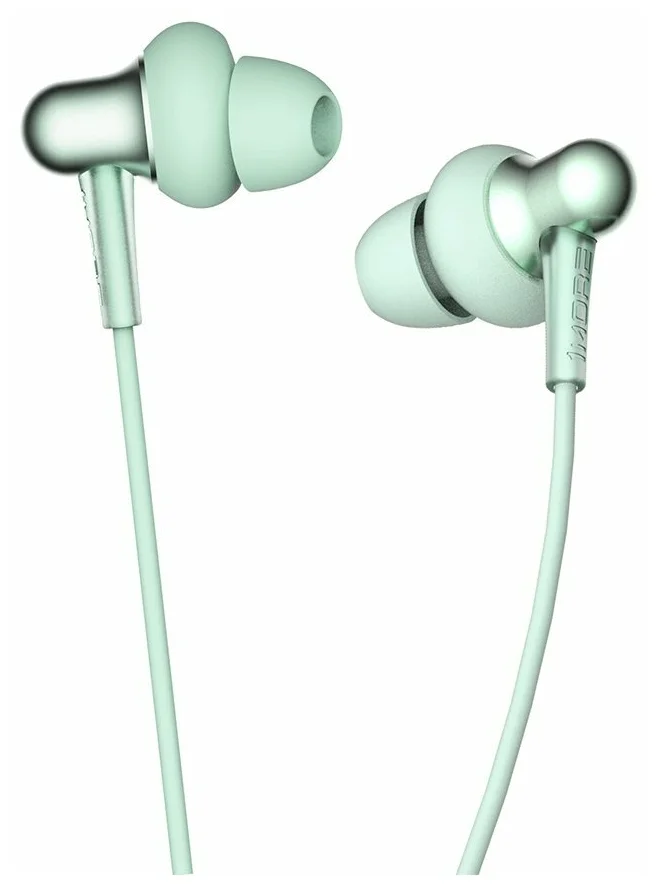 Наушники XIAOMI 1MORE Stylish Dual-dynamic Driver E1025 Mint