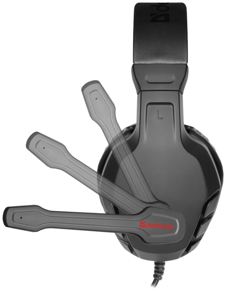 Фото Наушники DEFENDER Cujo Black-Red (64505)