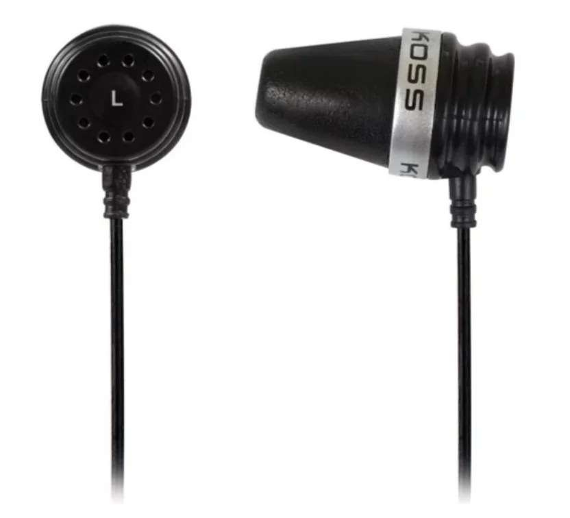 Фото Наушники KOSS Spark Plug VCb Noise Isolating Black