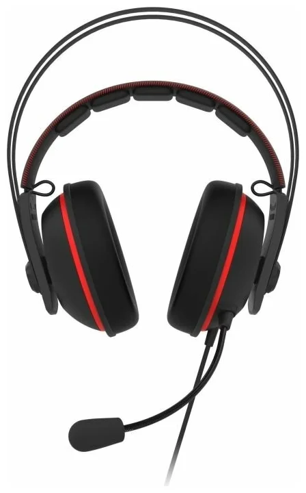 Фото Гарнитура ASUS TUF Gaming H7 Core Black-Red 90YH01QR-B1UA00