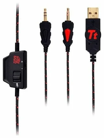 Цена Наушники THERMALTAKE Tt eSports Cronos GO HT-CRG-ANOEBK-15