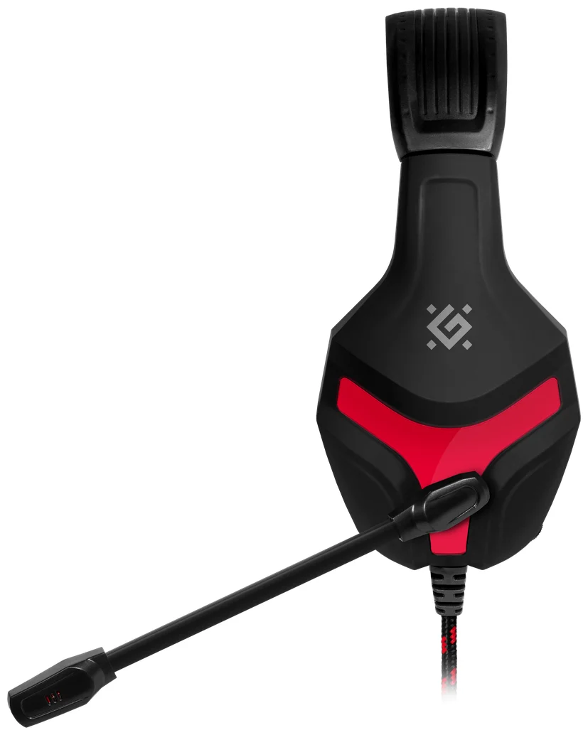 Фотография Наушники DEFENDER Scrapper 500 Black-Red (64500)