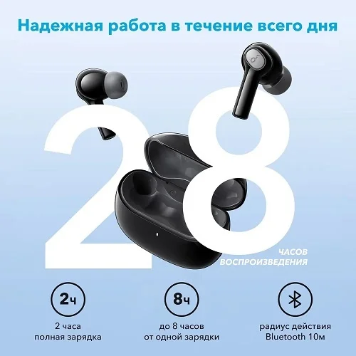 Картинка Наушники SOUNDCORE TWS Note i A3991 BK (SDC-A3991G11-BK)