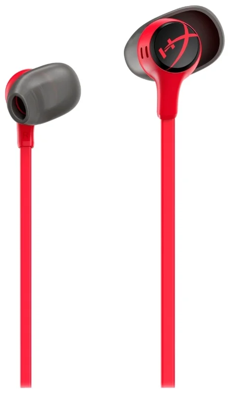 Картинка Наушники HyperX Cloud Earbuds II Red (70N24AA)