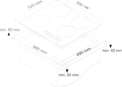 Варочная поверхность SIMFER H60V40M416 заказать
