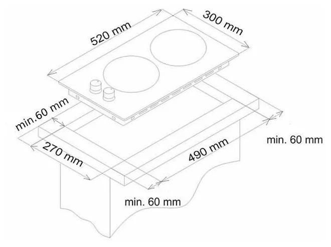 Варочная поверхность SIMFER H30V20M516 Казахстан
