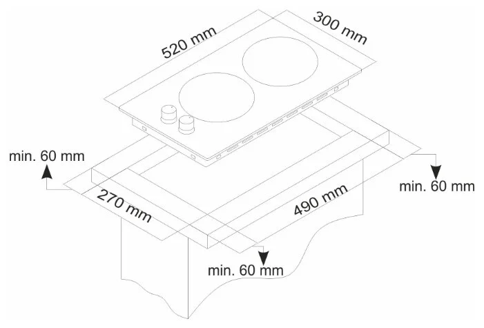 Фото Варочная поверхность SIMFER H30V20M416