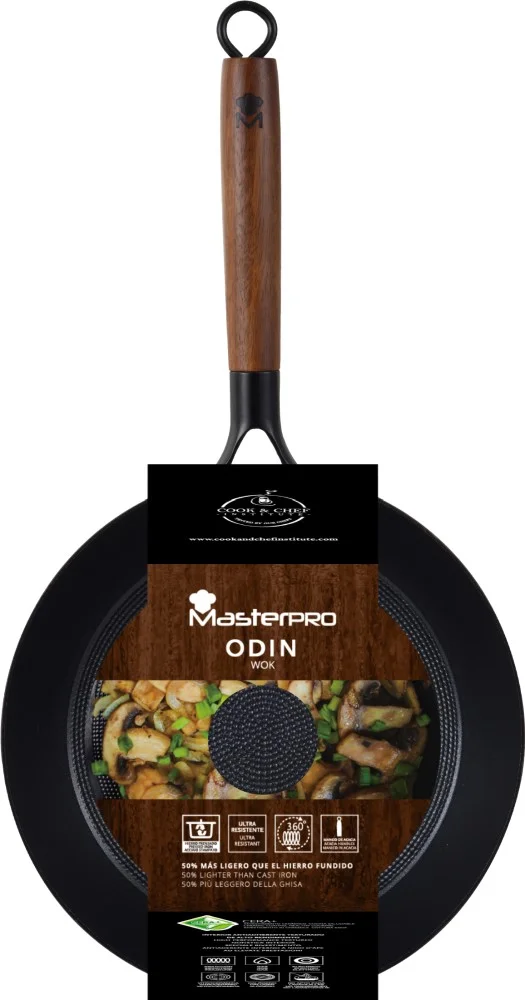Картинка Сковорода BERGNER WOK Odin MP BGMP-3818 24x4x.5 см