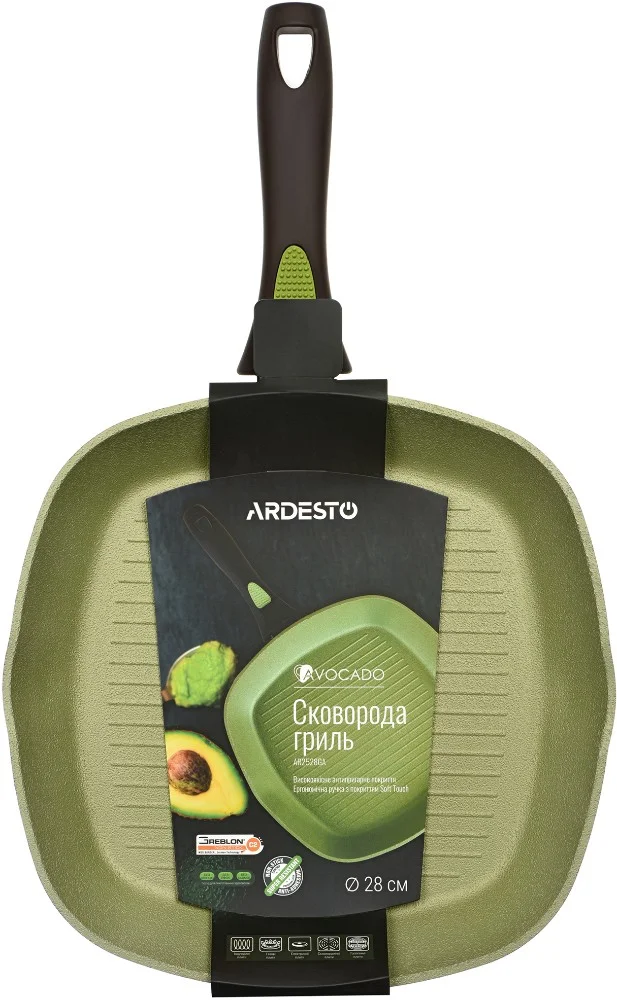 Картинка Сковорода ARDESTO Avocado 28 см AR2528GA