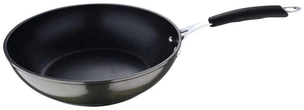 Сковорода BERGNER WOK Midnight BG BG-30129-GR 28x8 см