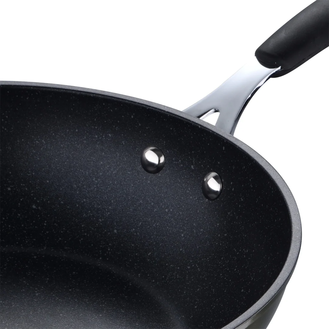Картинка Сковорода BERGNER WOK Midnight BG BG-30129-GR 28x8 см