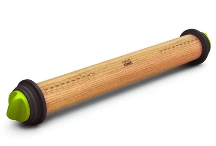 Фото Скалка JOSEPH JOSEPH Adjustable Rolling Pin серая/зеленая (20086)
