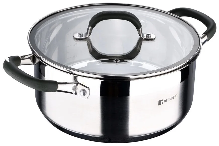 Фото Кастрюля BERGNER Midnight BG BG-32082-MM 20x8 см