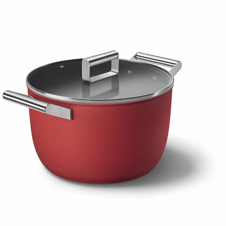 Фото Кастрюля SMEG CKFC2611RDM