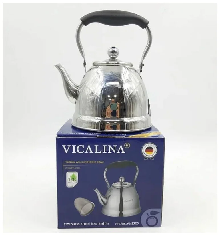 Фото Чайник Vicalina VL-2002 Silver