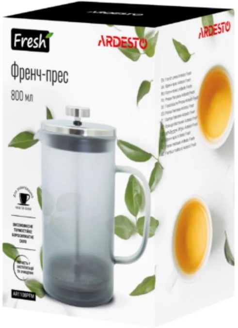 Фото Френч-пресс ARDESTO Fresh 800 мл AR1108PFM